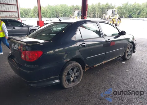 2006 Toyota Corolla S из США, поврежденный, VIN 2T1BR32EX6C665916